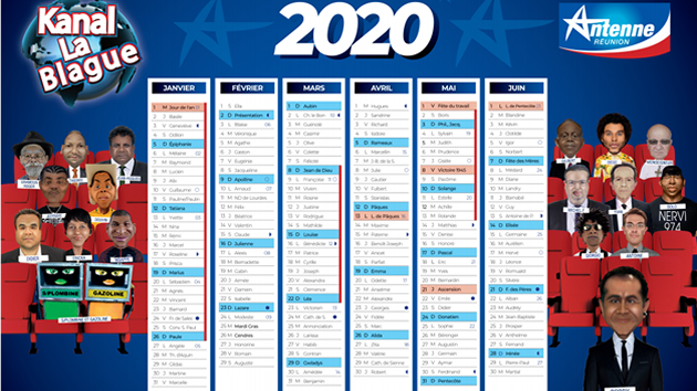 KLB : venez chercher votre calendrier 2020 ! 